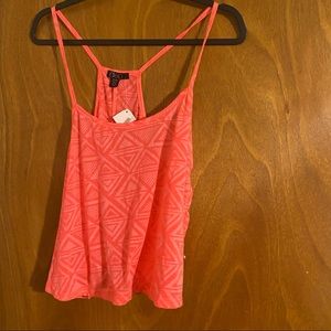Deb neon pink crop top size XL